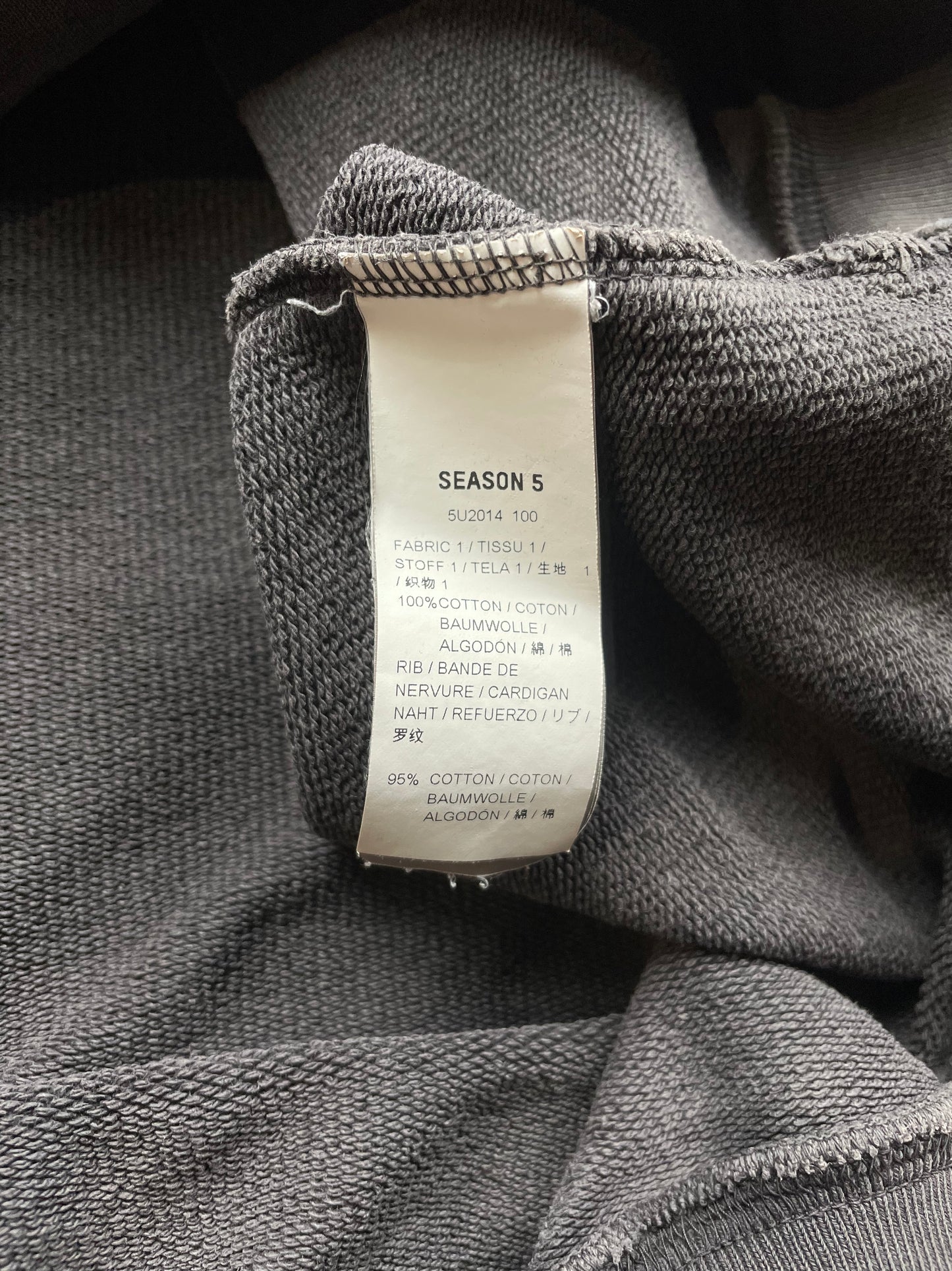 YEEZY Season 5 Calabasas crewneck - size M