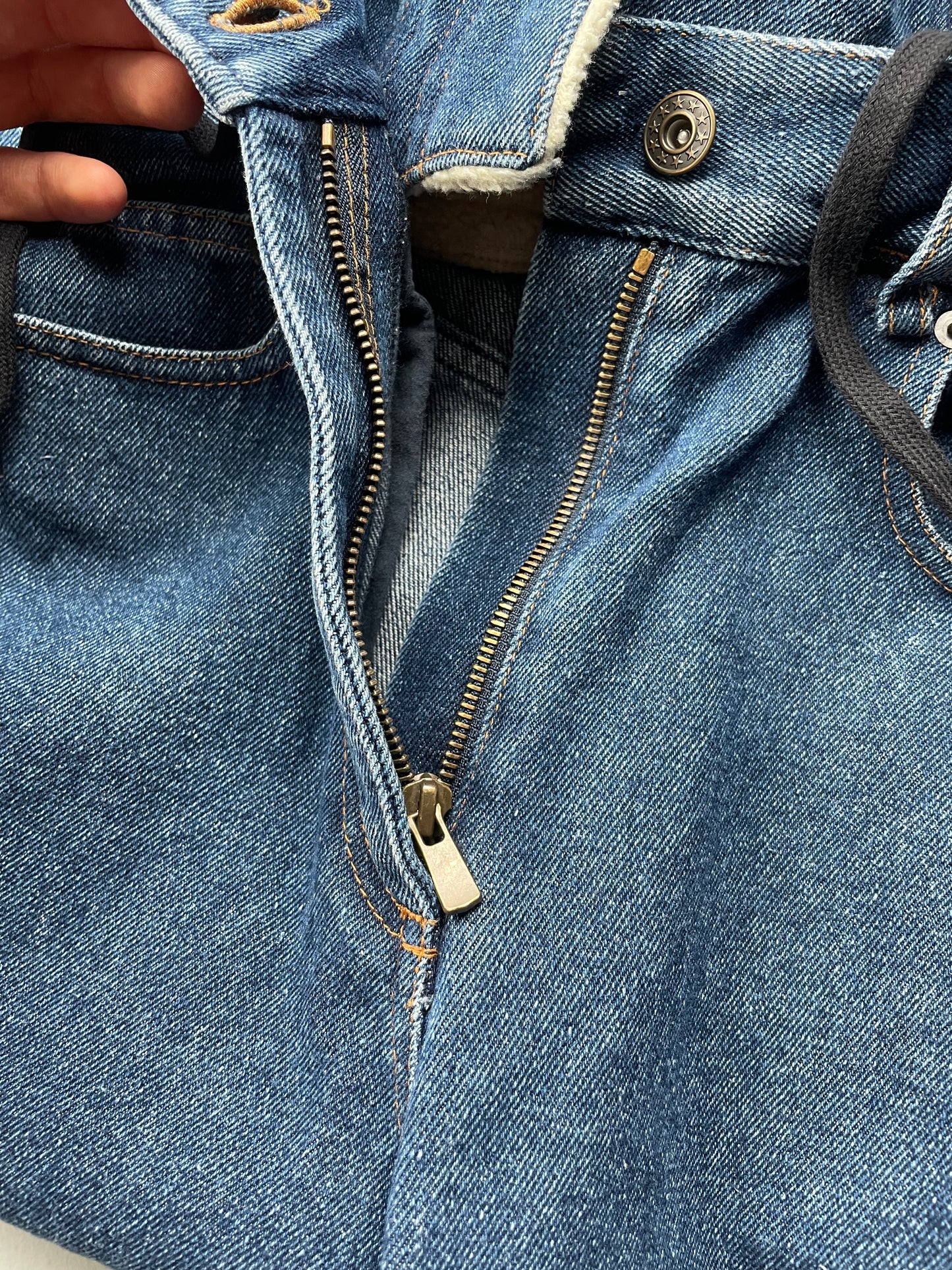 Y/Project double waist sherpa jeans - women's size 36