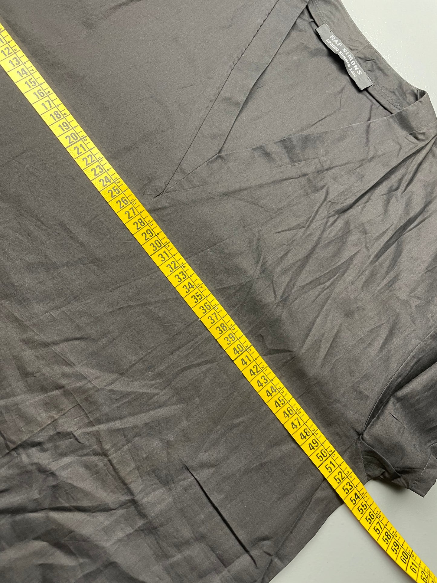 Raf Simons S/S 2000 sample V-neck top