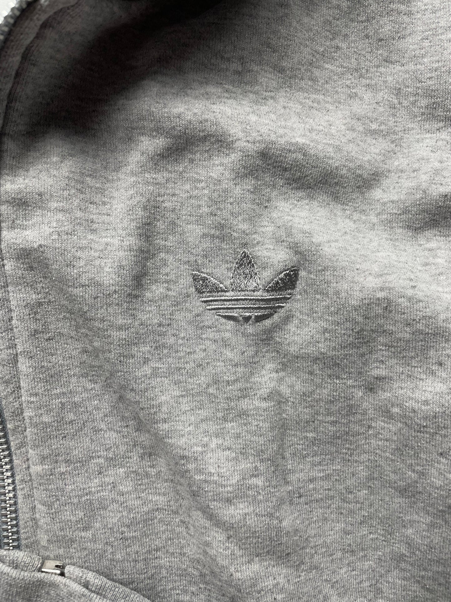 adidas Originals by Jeremy Scott A/W 2010 winged hoodie (grey) - size M