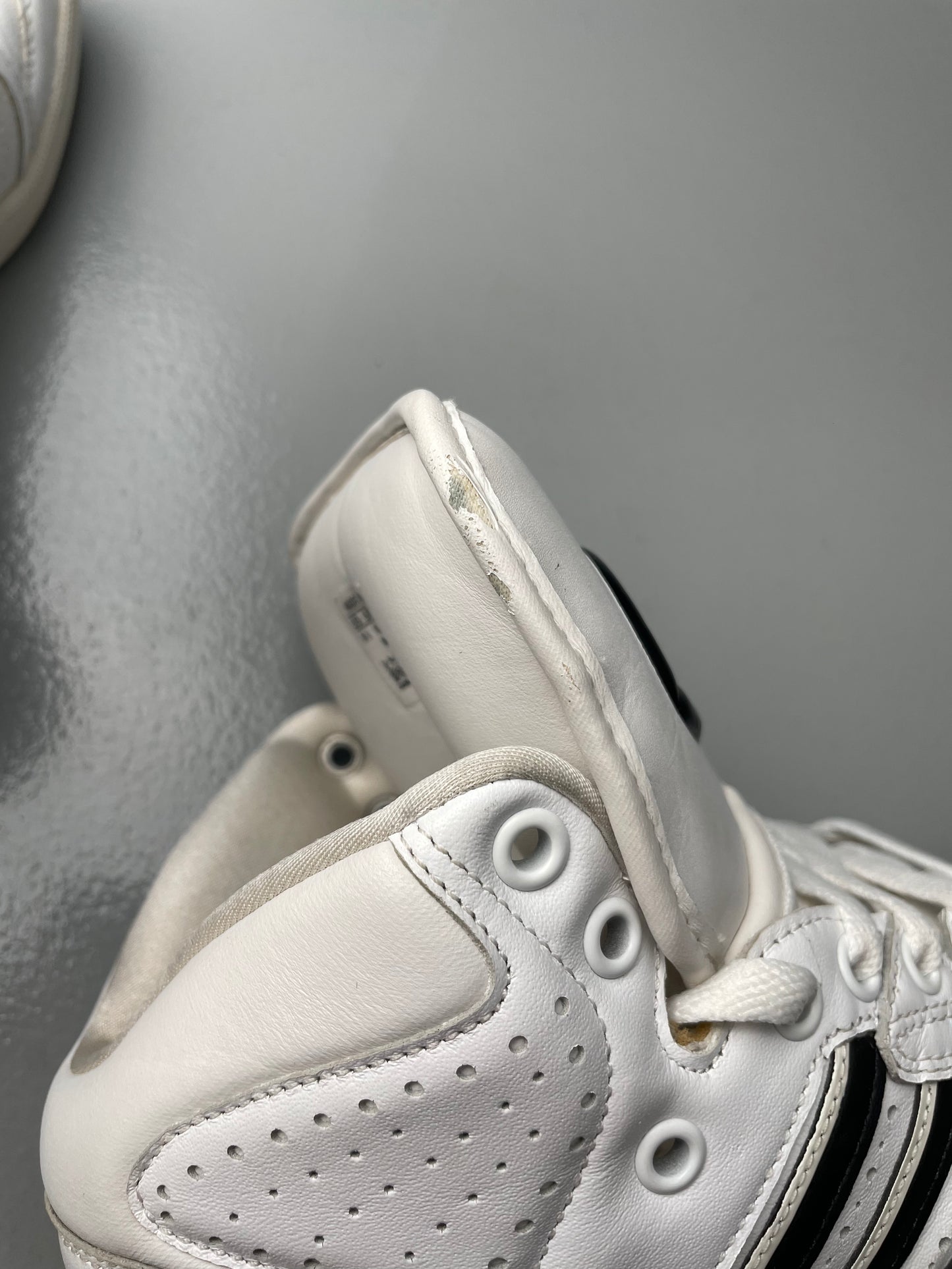 adidas Originals by Jeremy Scott S/S 2012 JS Instinct Hi (white) - size 39 1/3