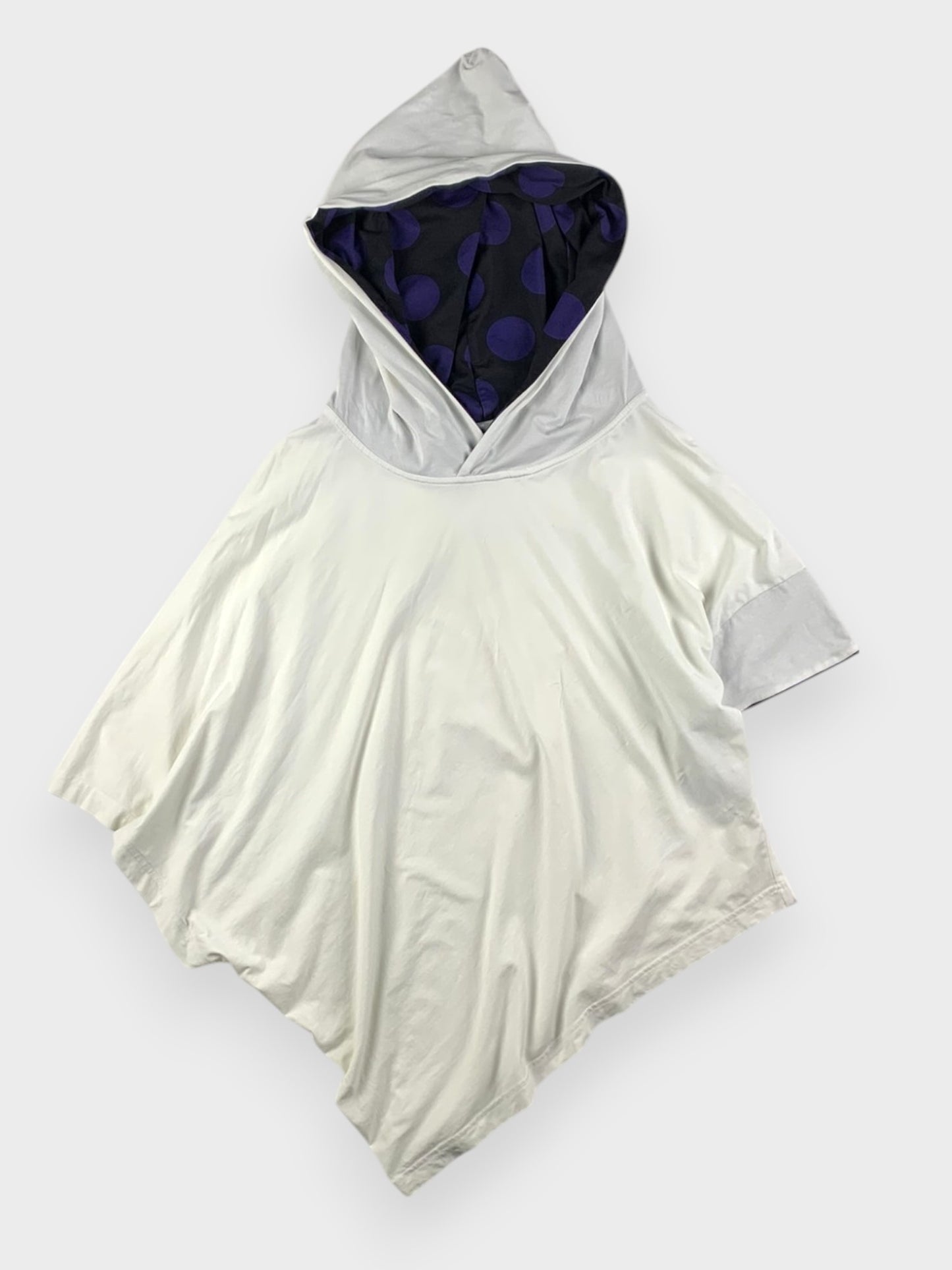 Y-3 - S/S 2011 - asymmetric t-shirt with hood - size L