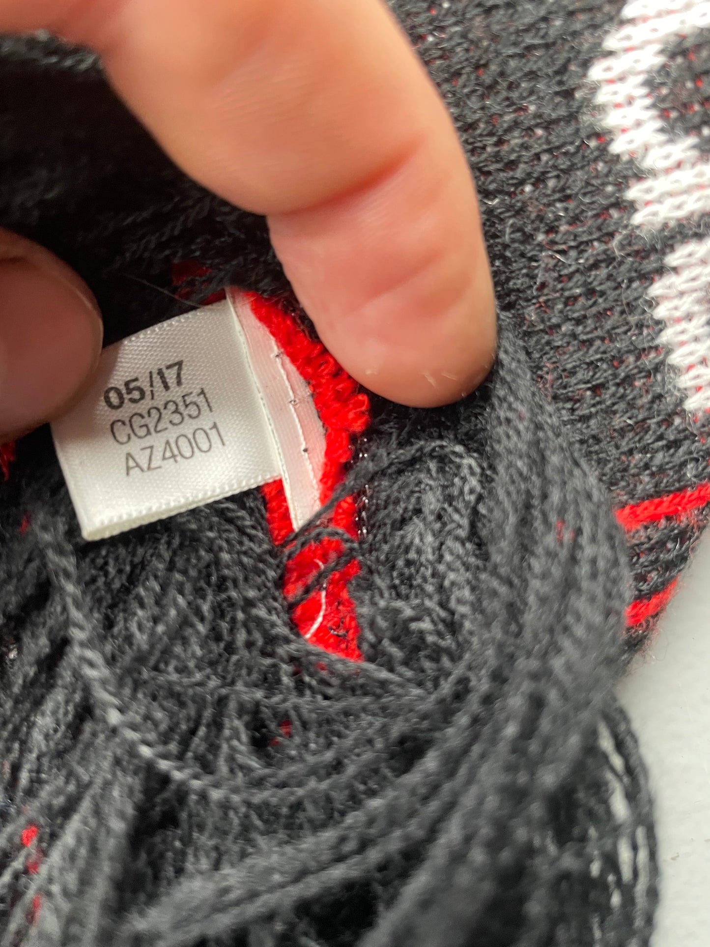 adidas X Gosha Rubchinskiy A/W 2017 "Football" scarf (black)