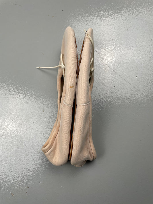 vintage Yohji Yamamoto leather and mesh ballerina - size 39