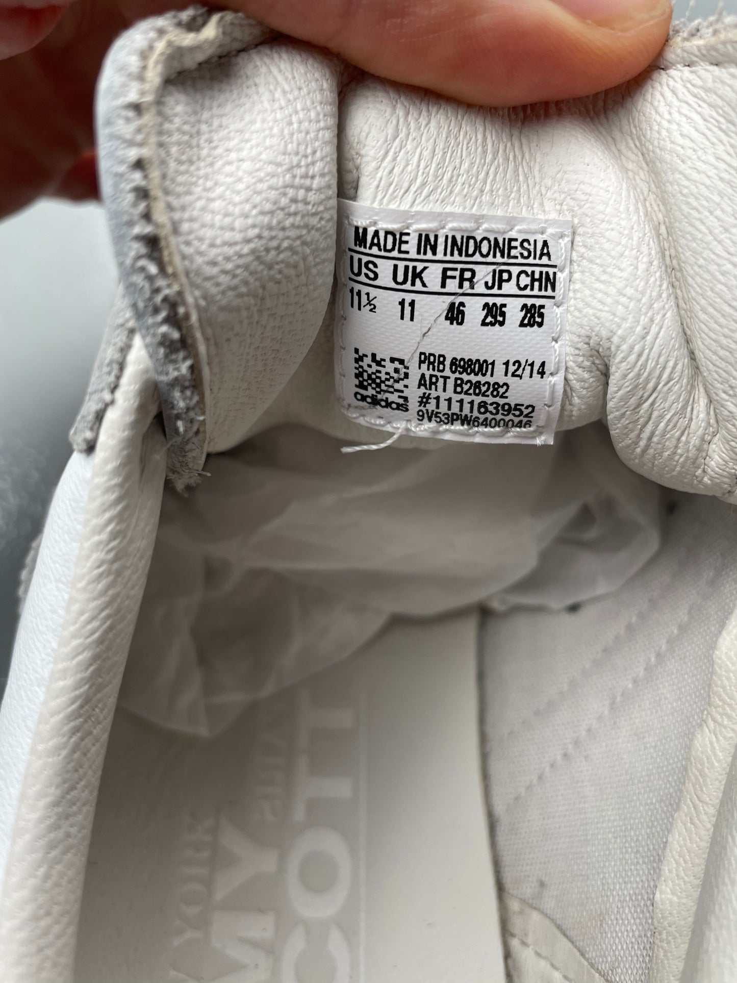 adidas Originals by Jeremy Scott S/S 2015 Superstar Wings - size 46