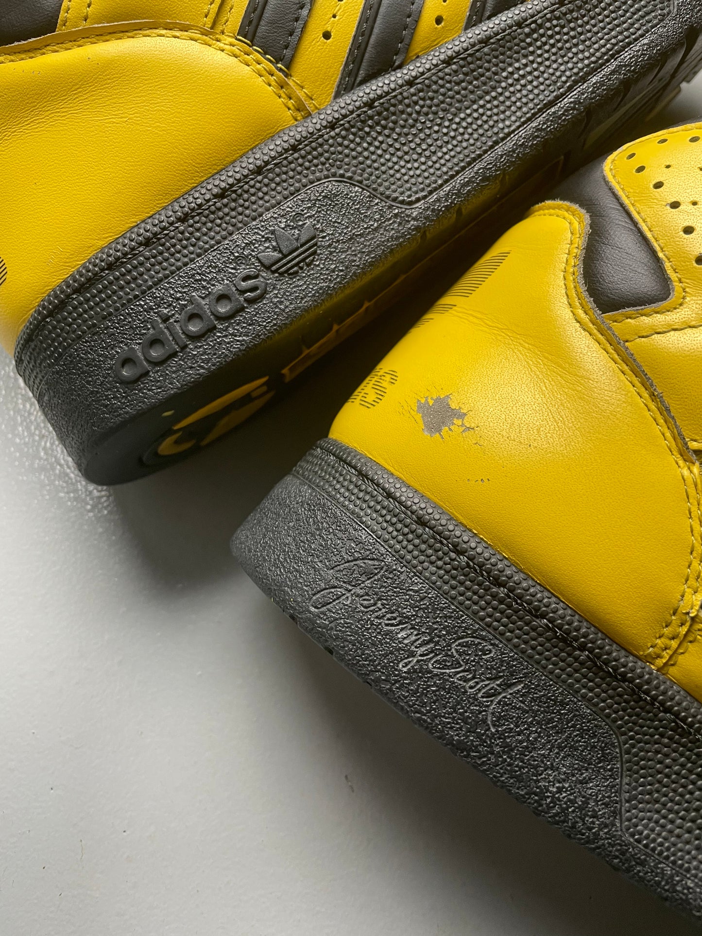 adidas Originals by Jeremy Scott S/S 2012 JS Instinct Hi (black/yellow) - size 43 1/3