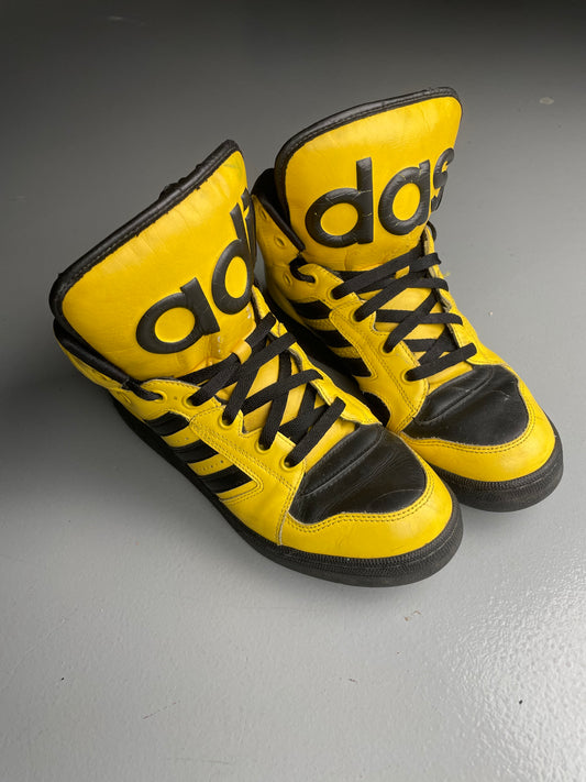 adidas Originals by Jeremy Scott S/S 2012 JS Instinct Hi (black/yellow) - size 42