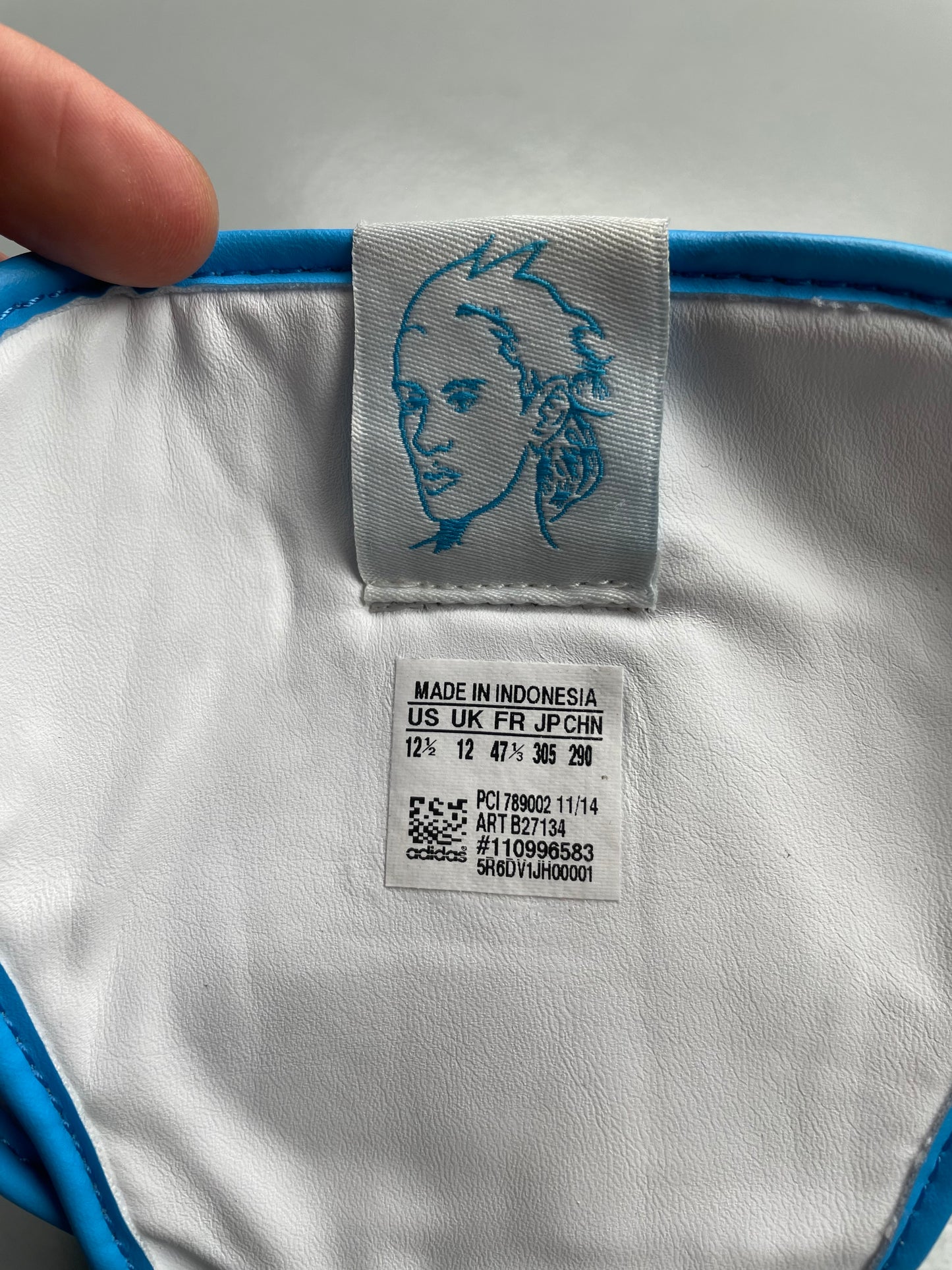 adidas Originals by Jeremy Scott S/S 2015 JS 3 Tongue - size 47 1/3