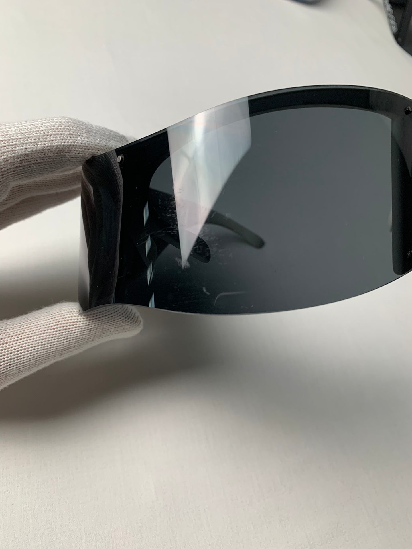 Romeo Gigli - 2006 - RG66502 shield sunglasses (white)