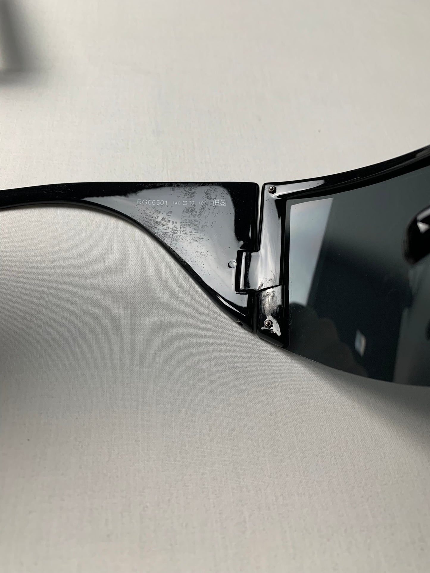 Romeo Gigli - 2006 - RG66501 shield sunglasses (black)