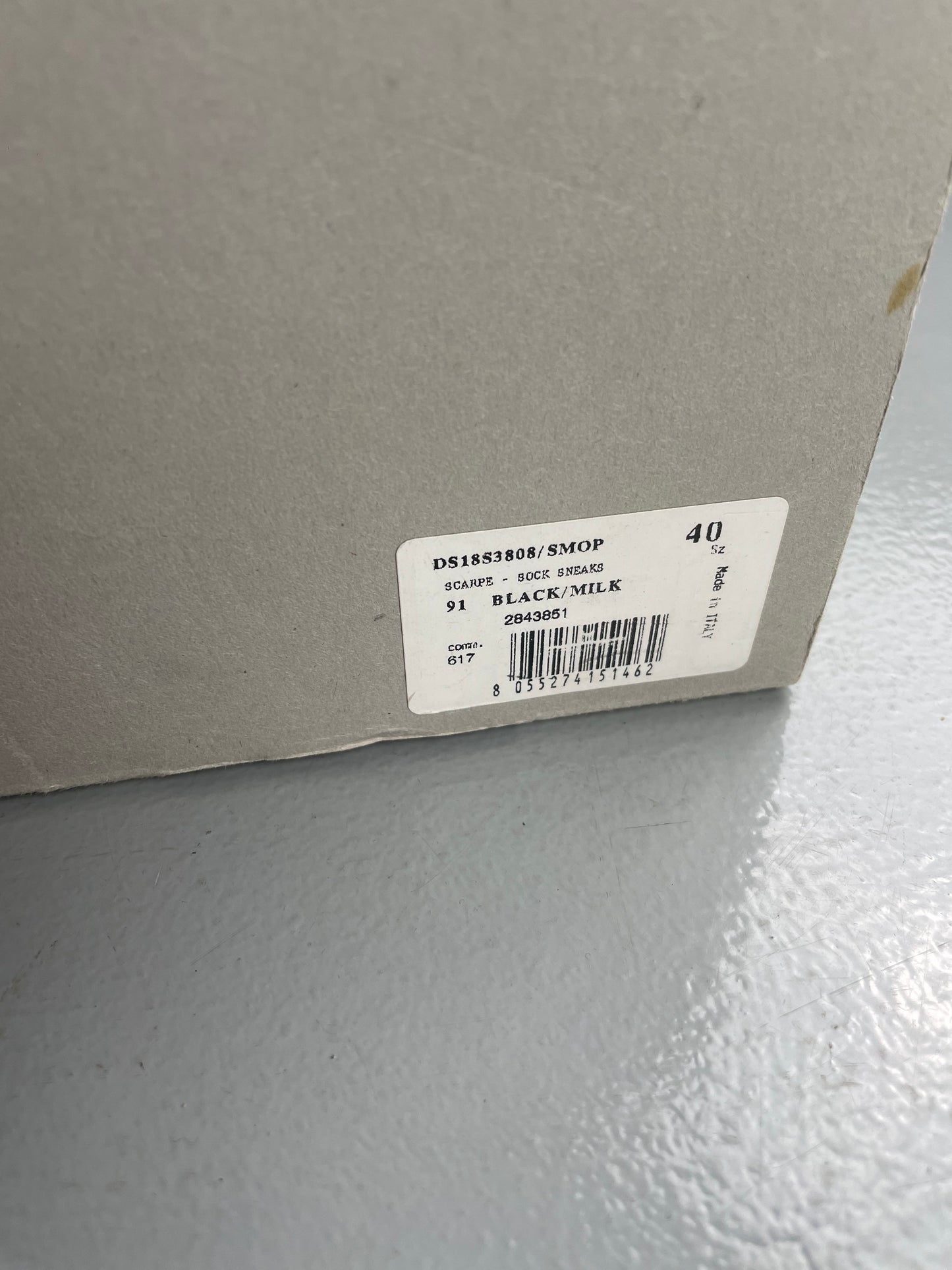 Rick Owens DRKSHDW sock "Ramones" sneakers - size 40