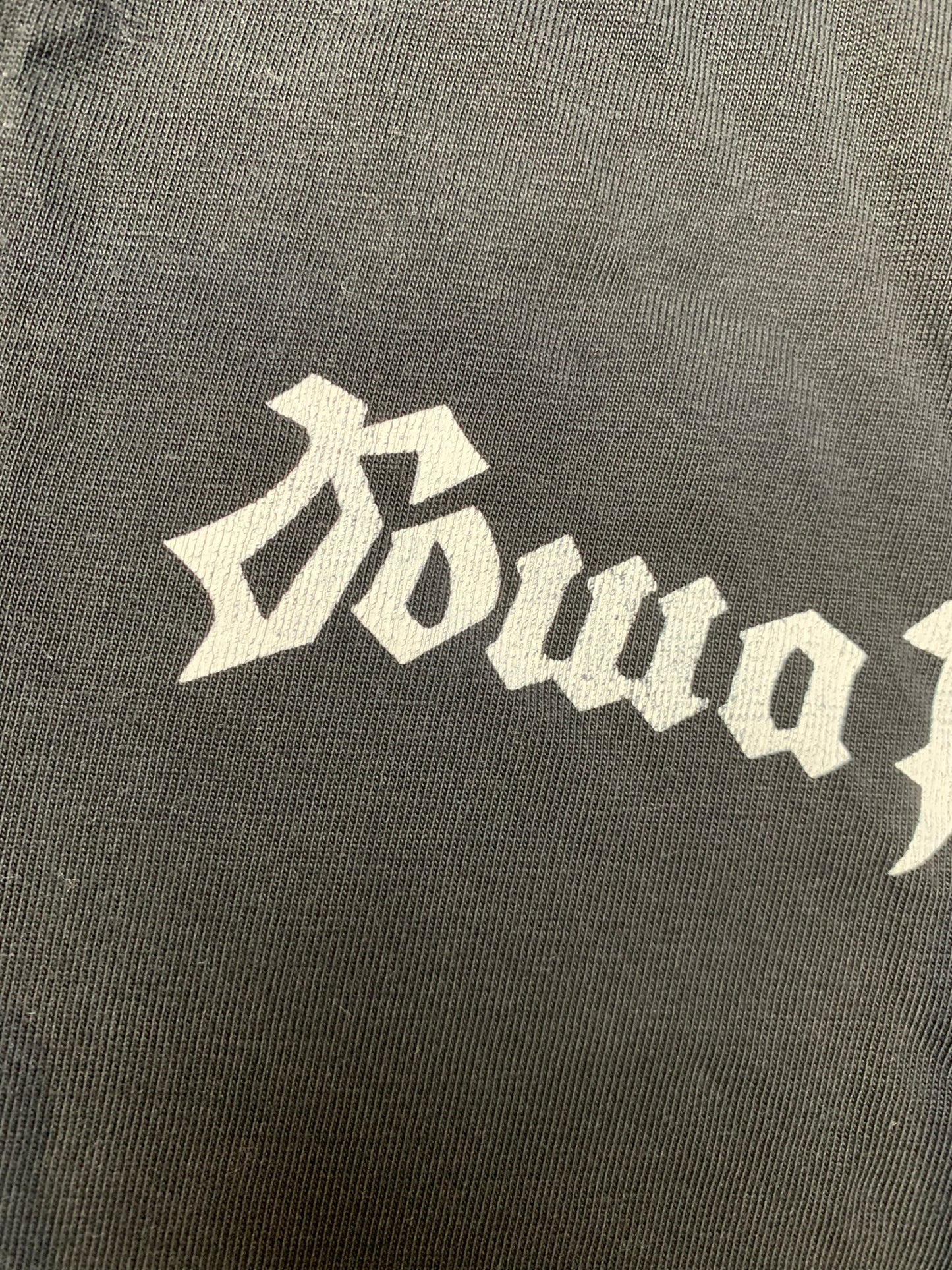 Gosha Rubchinskiy - A/W 2017 - logo t-shirt (black) - size L