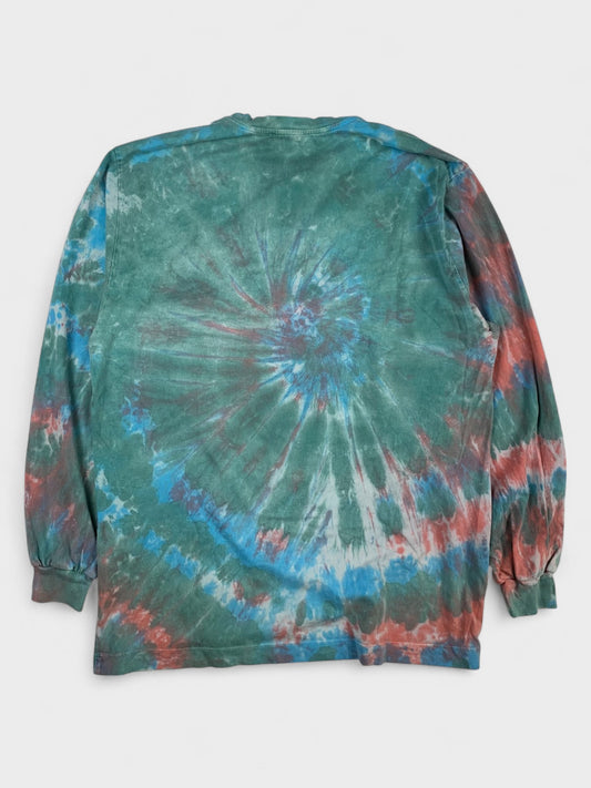 Gosha Rubchinskiy - S/S 2018 - World Cup alien tie-dye oversized long sleeve - size XS