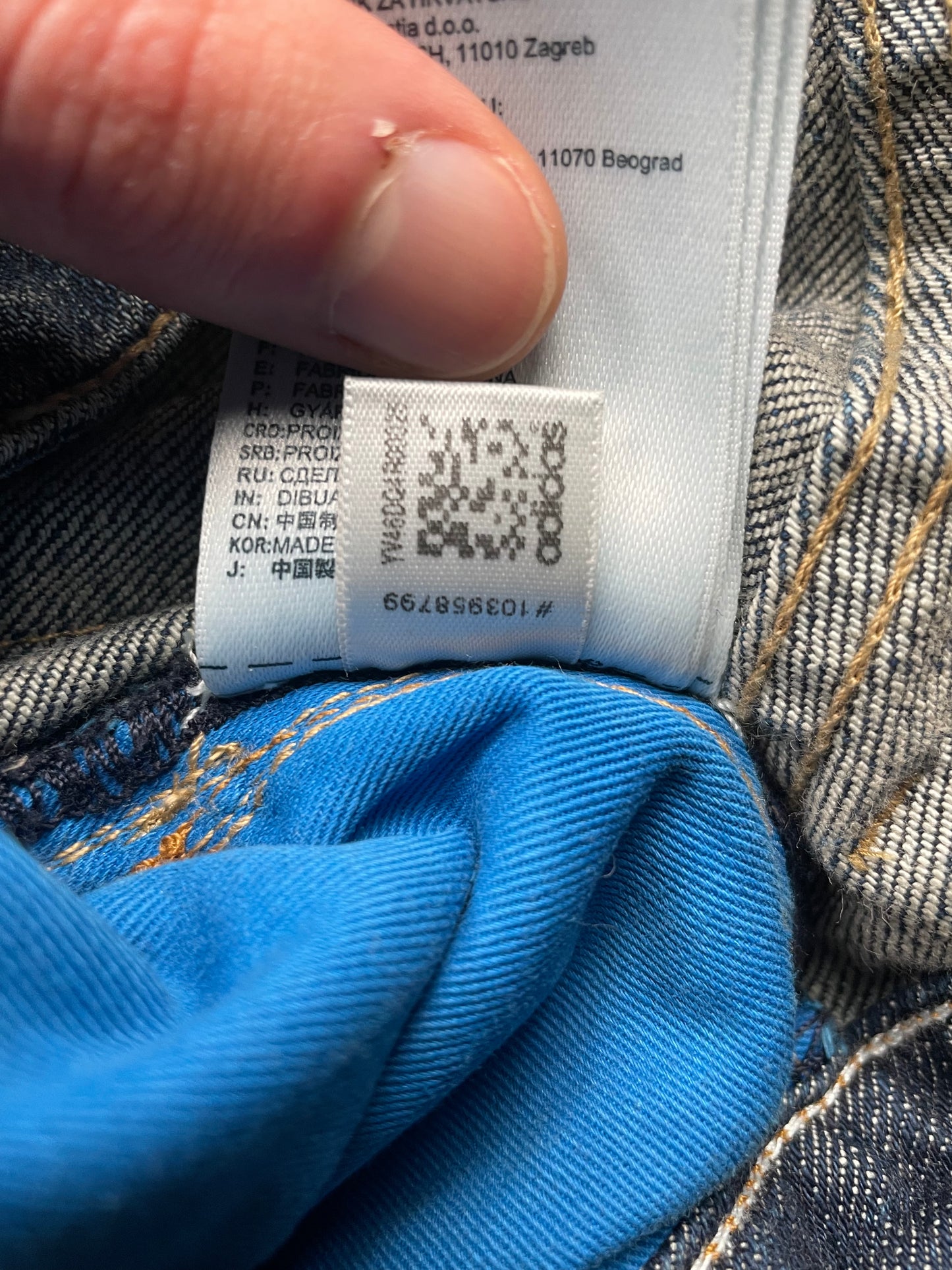 adidas Originals by Jeremy Scott A/W 2011 Wings Cupie JS skinny jeans - size 27