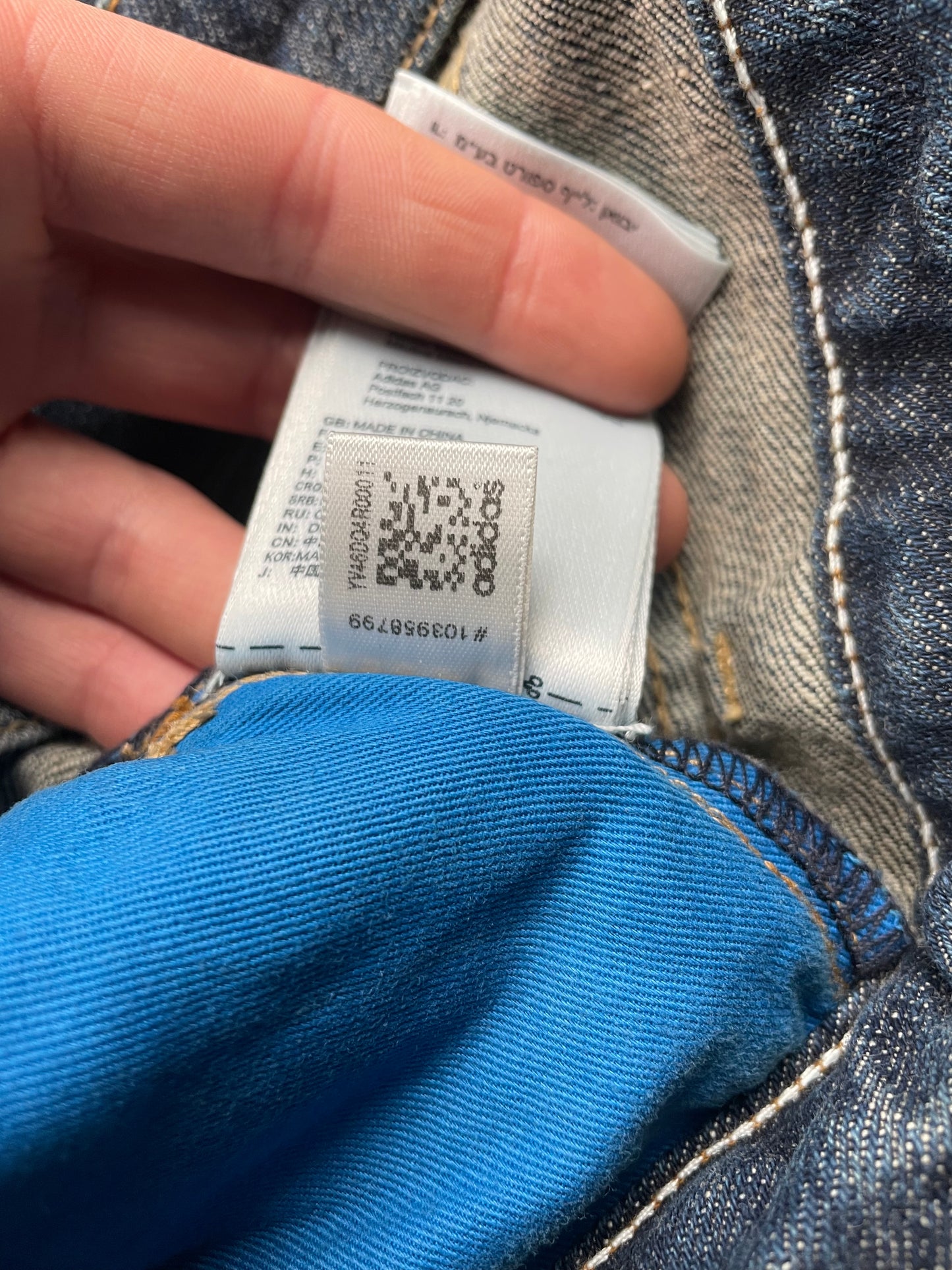 adidas Originals by Jeremy Scott A/W 2011 Wings Cupie JS skinny jeans - size 28