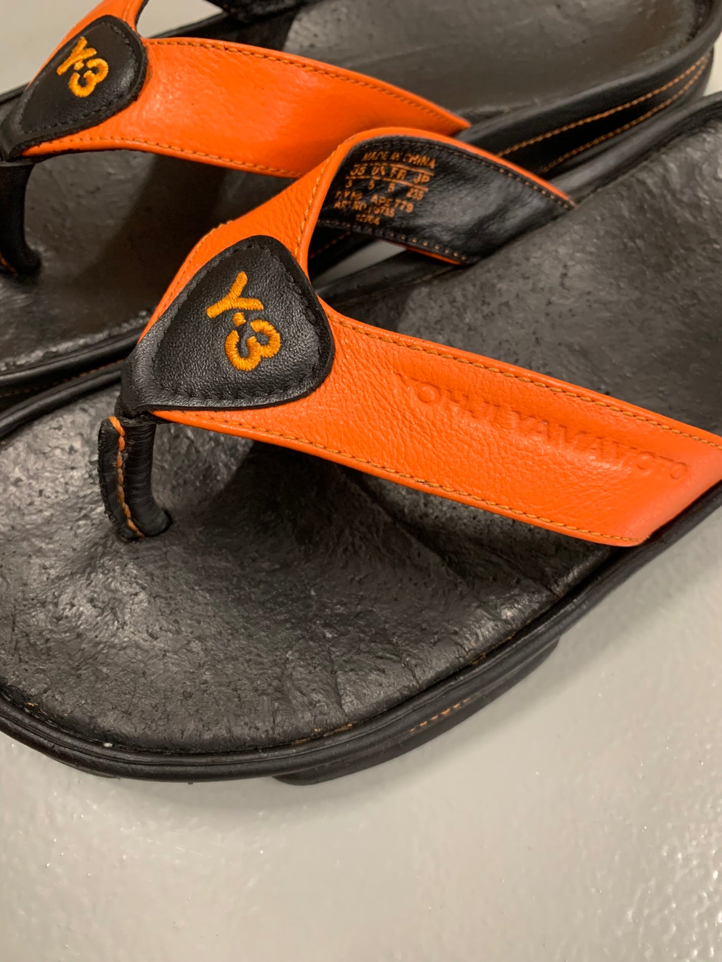 Y-3 - S/S 2005 - flip flops - size 5