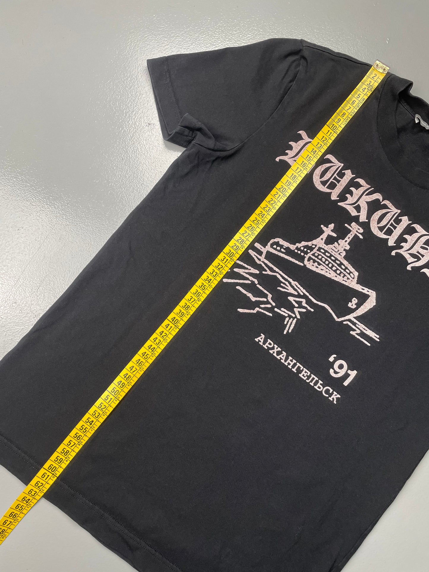 Gosha Rubchinskiy A/W 2012 "Viking" t-shirt (black) - size S