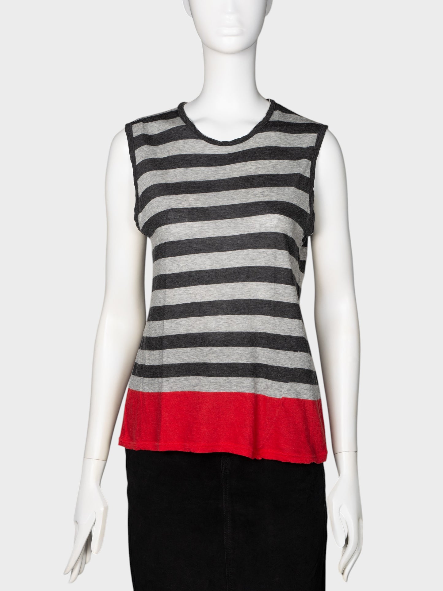 Y's - striped tank top - women's size 3