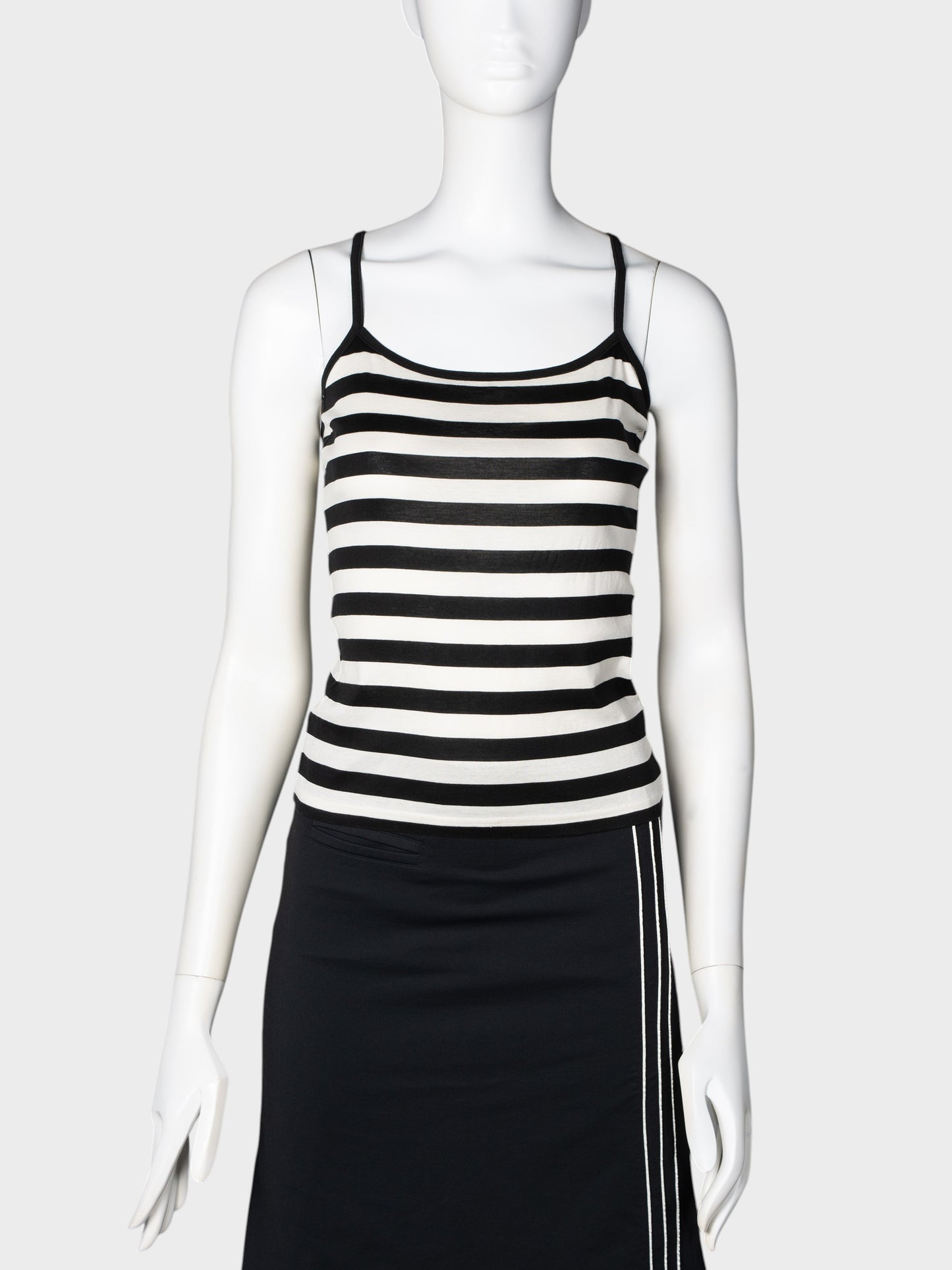 Y-3 - SS 2004 - striped tank top - size S