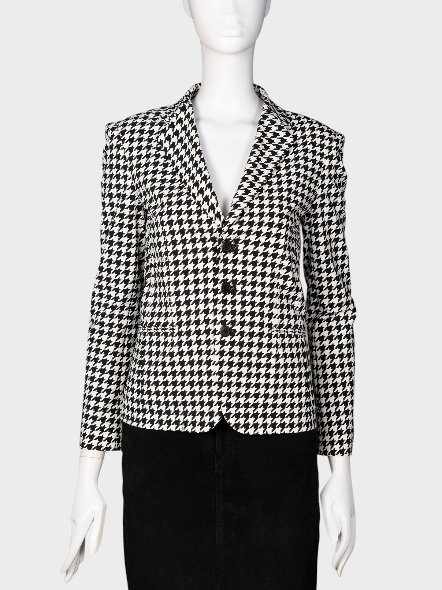 Junya Watanabe - S/S 2010 - houndstooth jacket - size L
