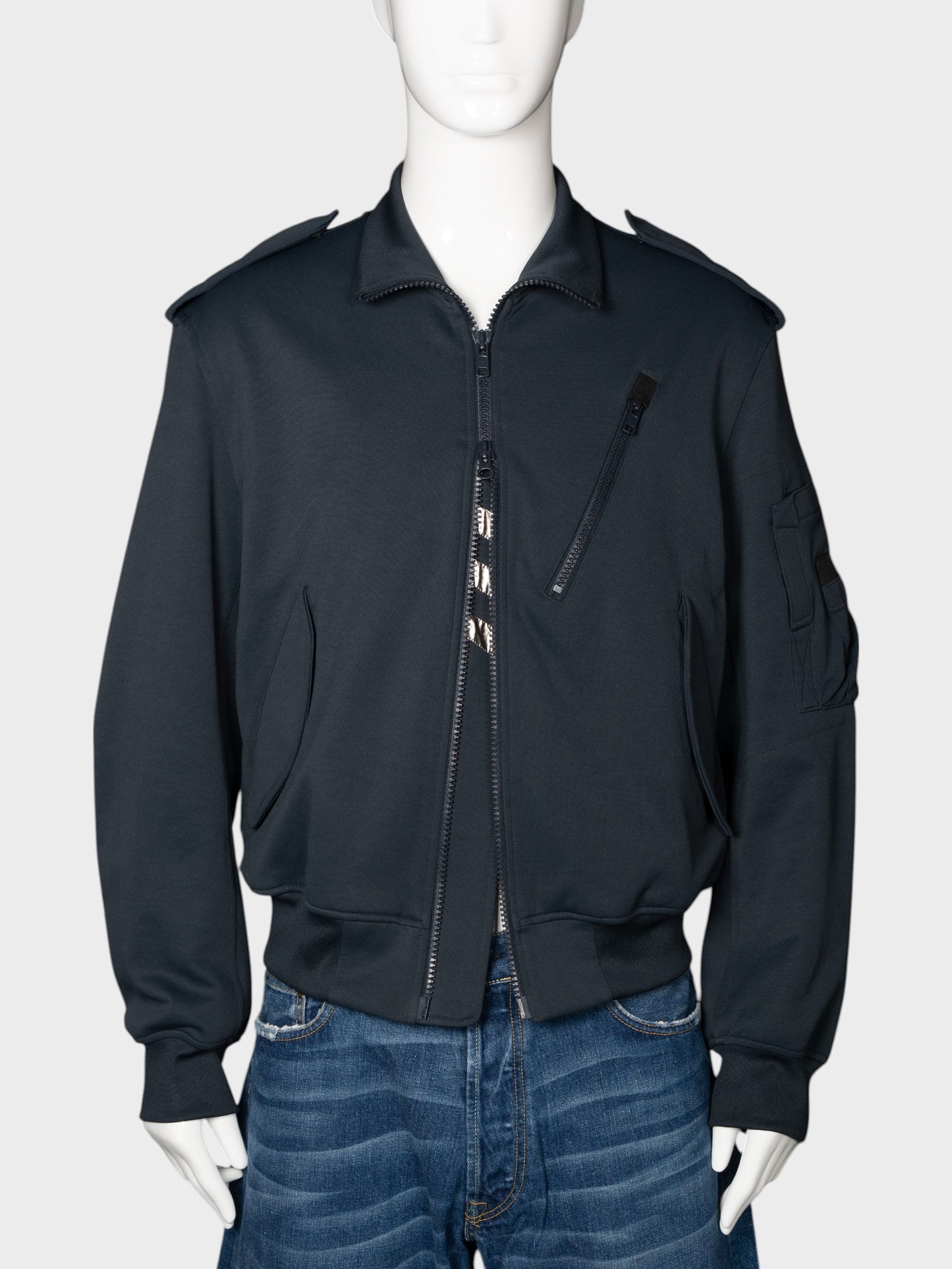 Y-3 - A/W 2015 - bomber-track jacket - size M