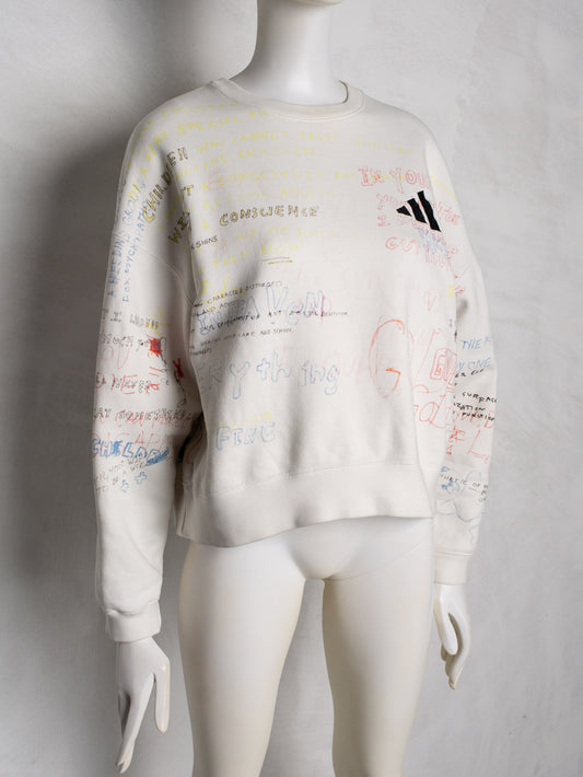 YEEZY Season 5 scribble crewneck - unisex size S