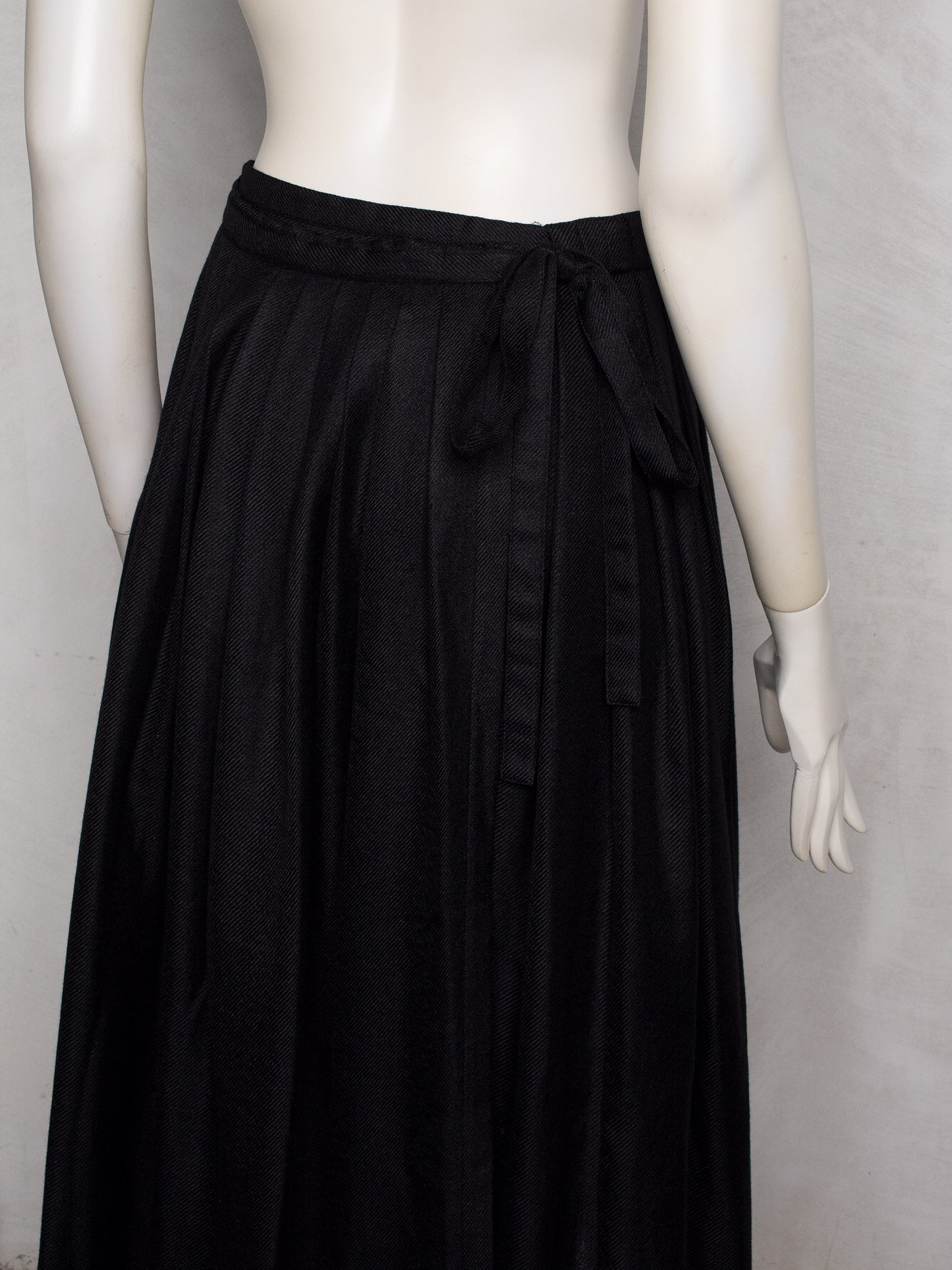 vintage Comme des Garçons tricot maxi skirt