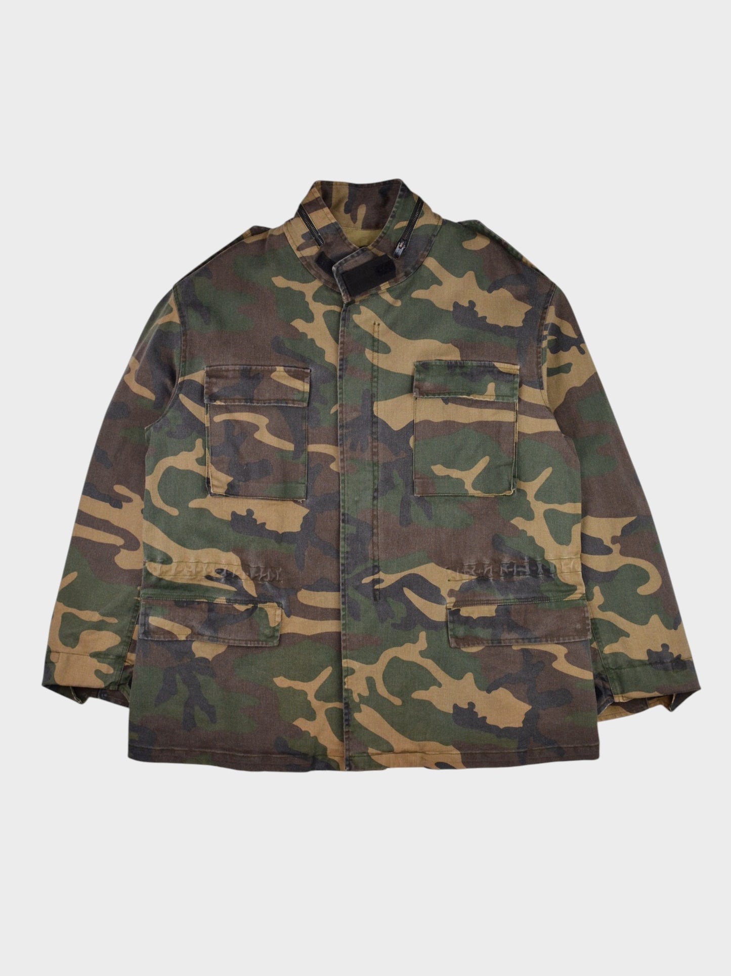 YEEZY Season 4 (2017) - camo military jacket - size M