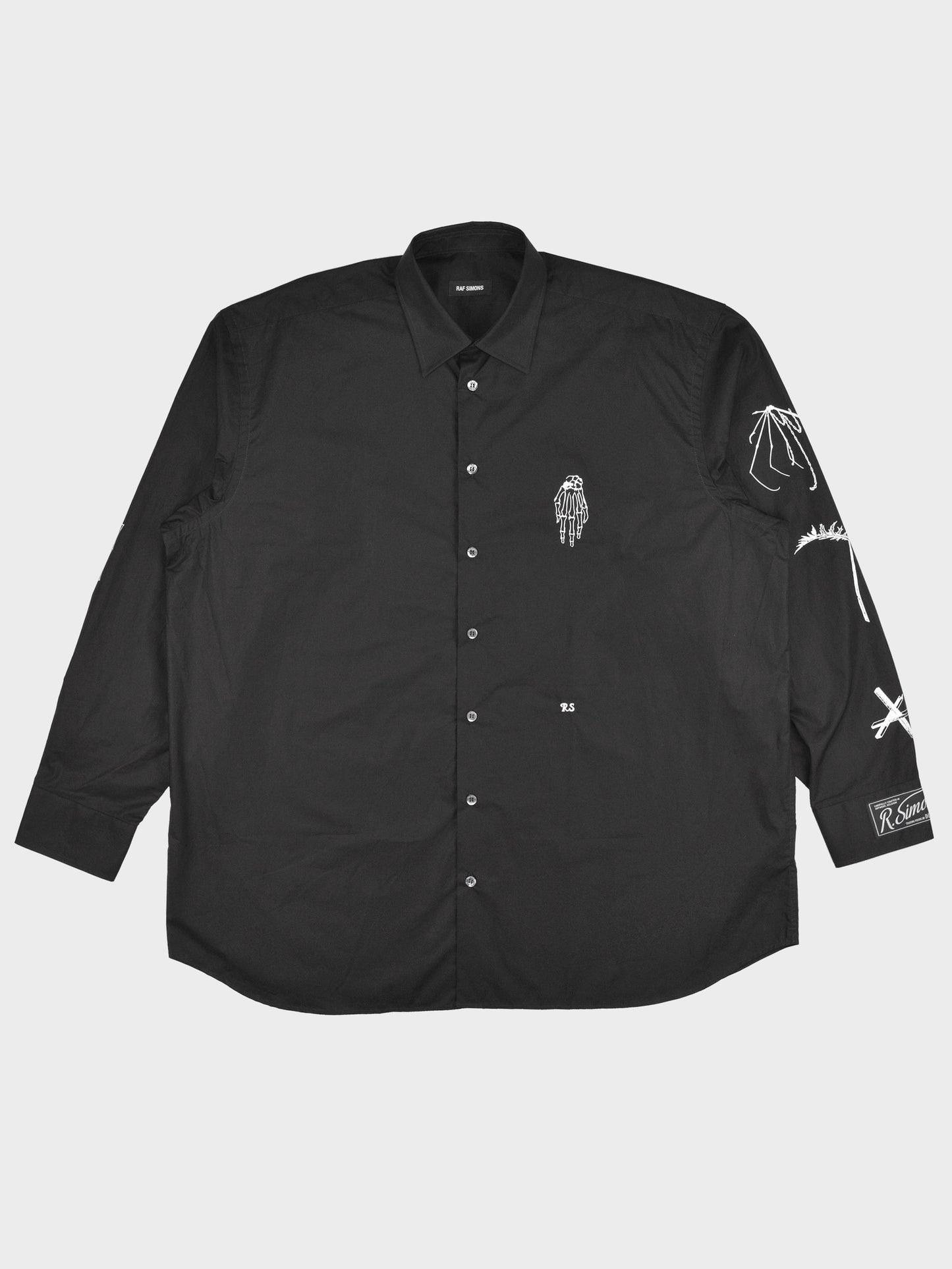 Raf Simons - A/W 2021 - Gothic Big Fit Shirt - size 46