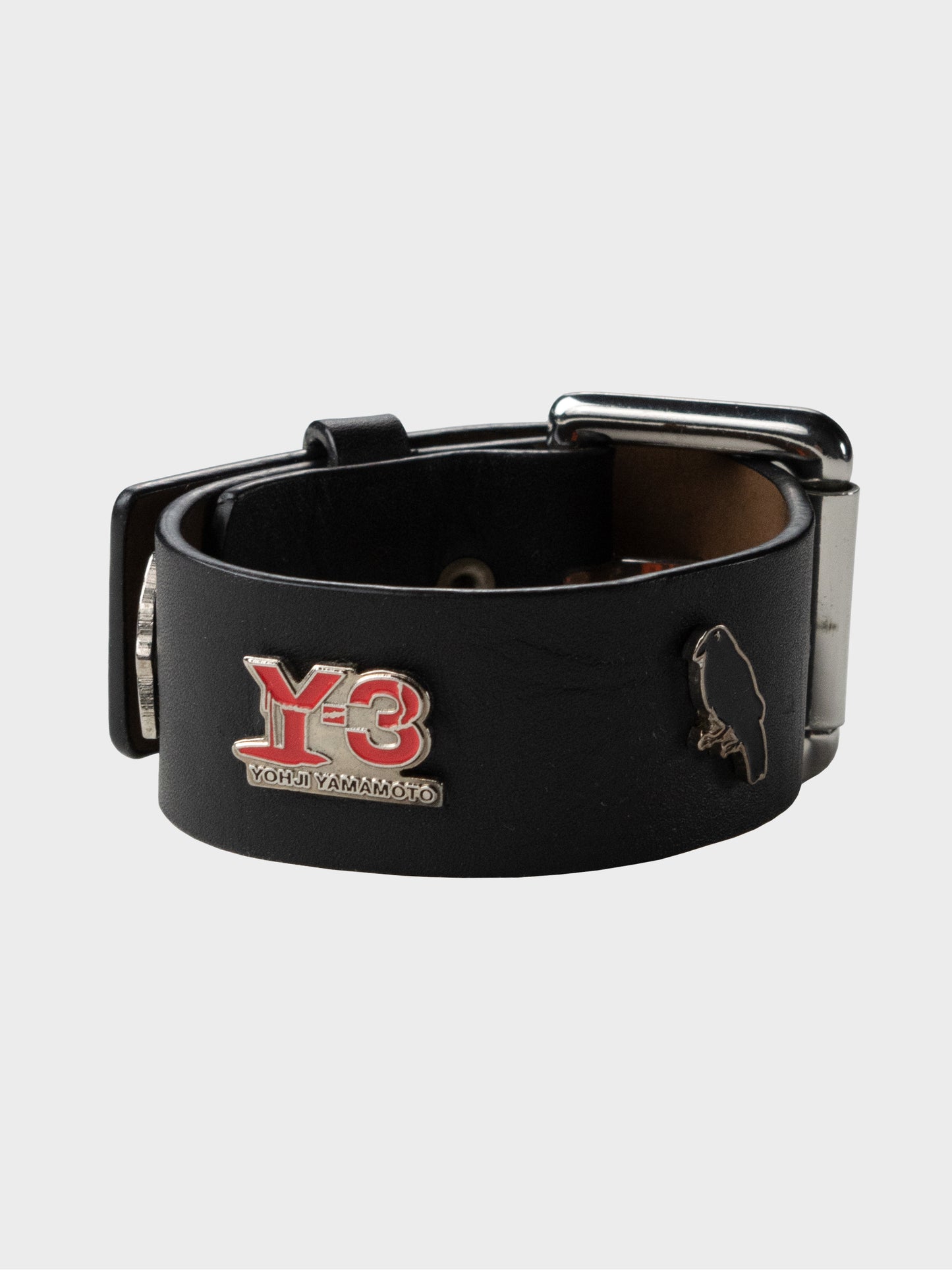 Y-3 - A/W 2006 - leather cuff with metal applications