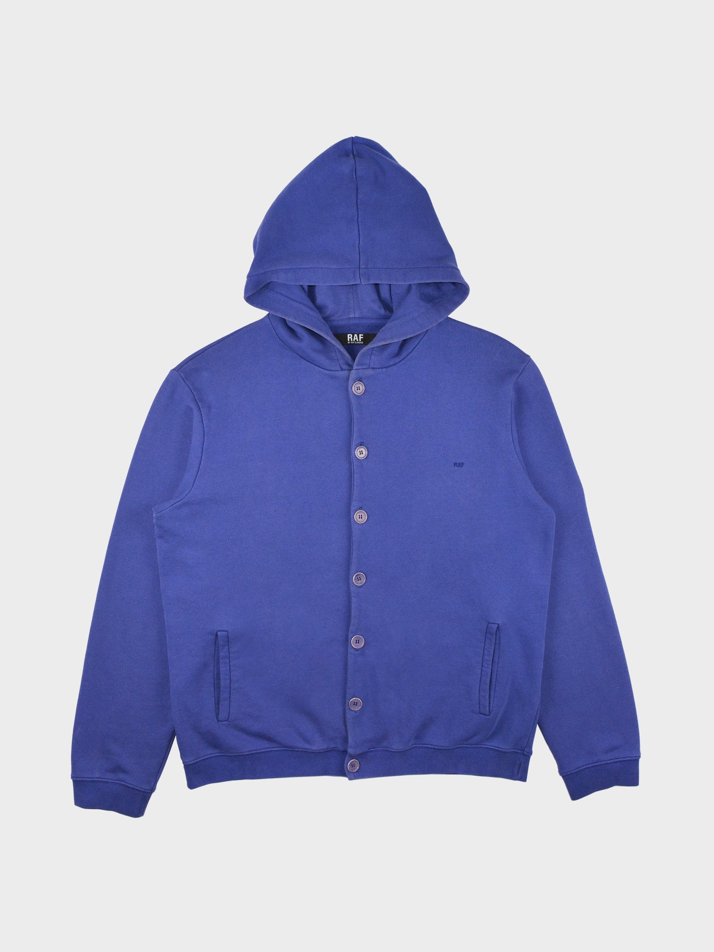 RAF by Raf Simons - S/S 2009 - button-up hoodie - size XL