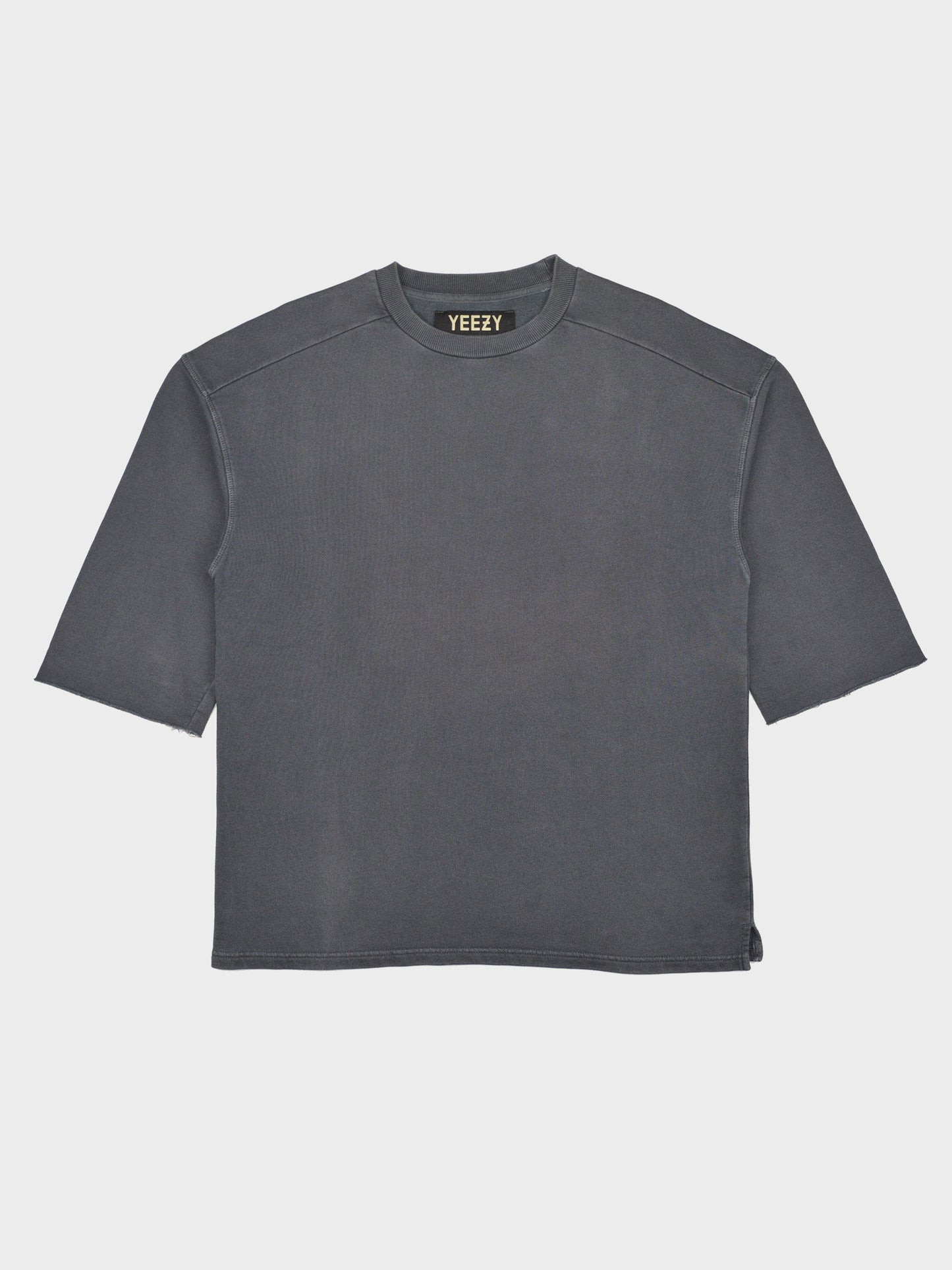 YEEZY Season 1 (2015) - Short Sleeve Crew Sweat (Caviar) - size XS