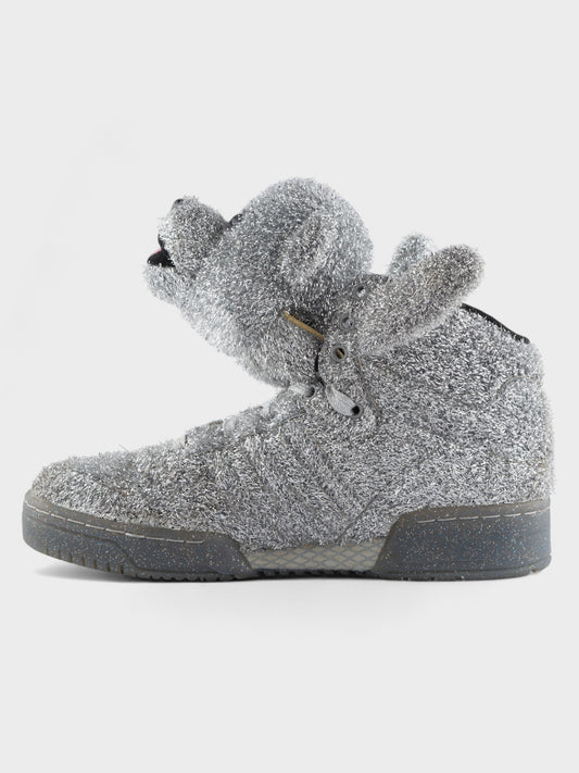 adidas Originals by Jeremy Scott - A/W 2013 - JS Bear "Tinsel" - size 39 1/3