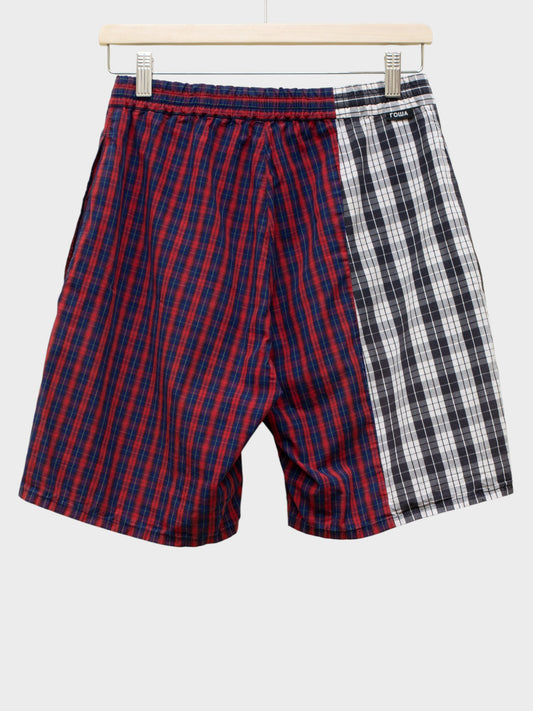 Gosha Rubchinskiy - S/S 2018 - split check shorts - size S