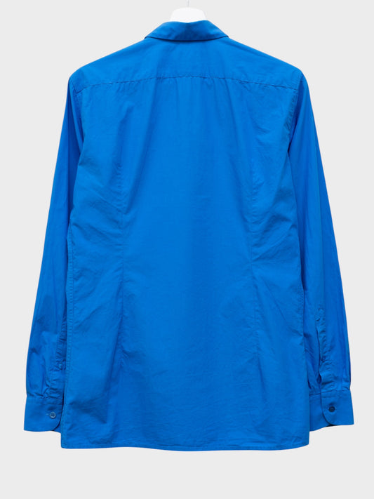Raf Simons - S/S 2014 - R embroidered shirt (blue) - size 46