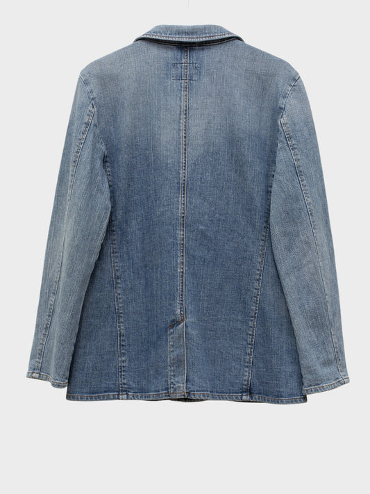 Wild & Lethal Trash - (vintage) - denim blazer - size 40