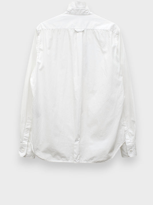 Y-3 - A/W 2011 - shirt with rib collar (white) - size L