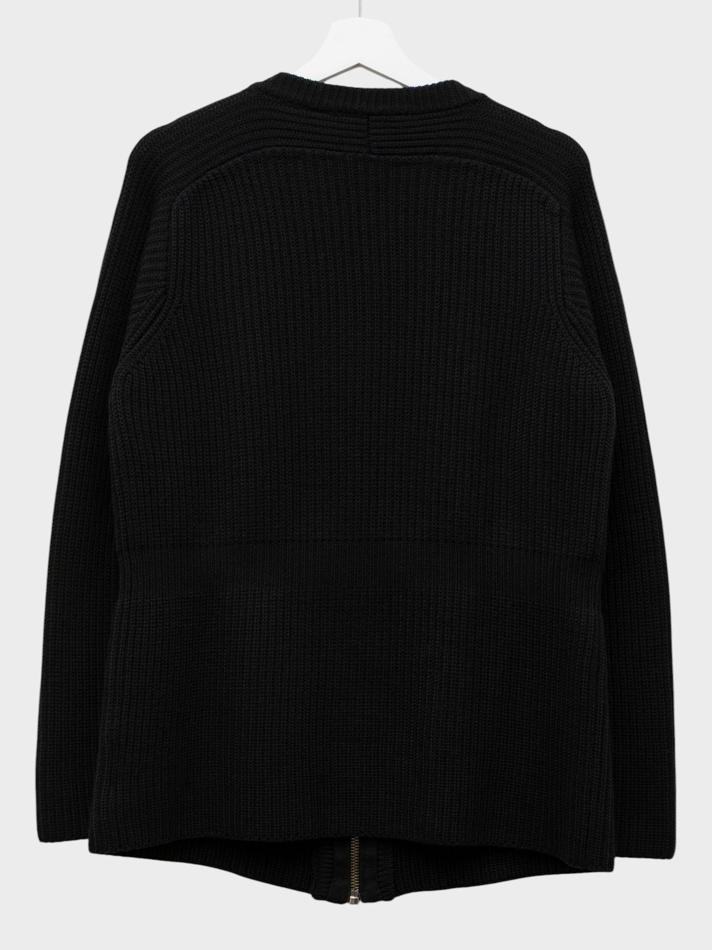 RAF by Raf Simons - A/W 2009 - wool zip-up cardigan