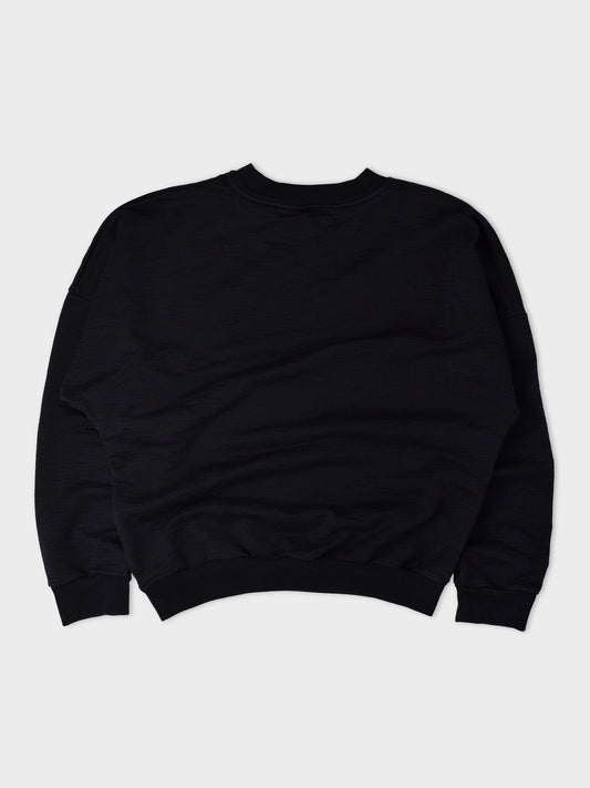 Gosha Rubchinskiy - S/S 2017 - "Europa?" crewneck (black) - size M