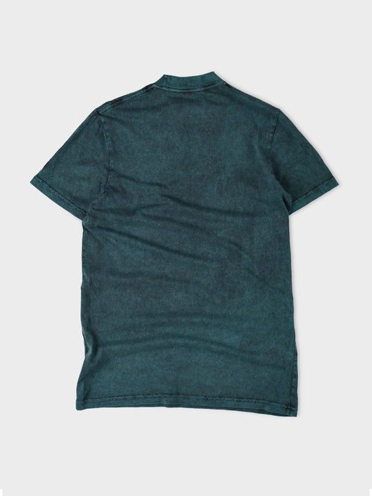 Martine Rose - S/S 2019 - acid wash t-shirt (green) - size XS