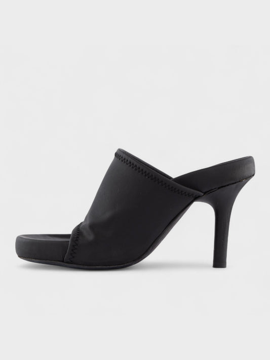 YEEZY Season 7 (2018) - Graphite Neoprene Scuba Mule - 90mm heel - size 36