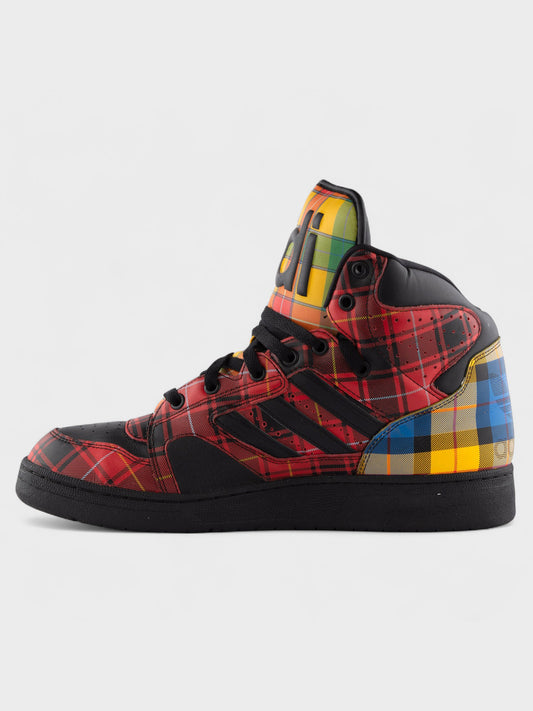 adidas Originals by Jeremy Scott - S/S 2013 - JS Instinct Hi "Plaid" - size 46