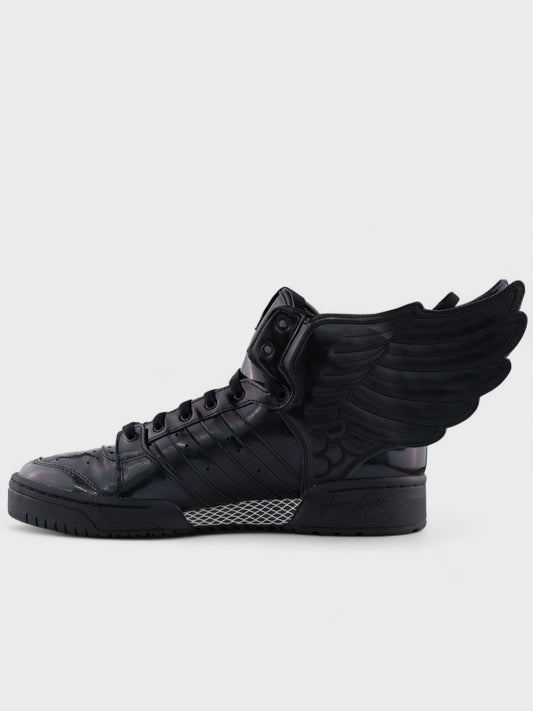 adidas Originals by Jeremy Scott - S/S 2013 - JS Wings 2.0 "Patent Black" - size 46