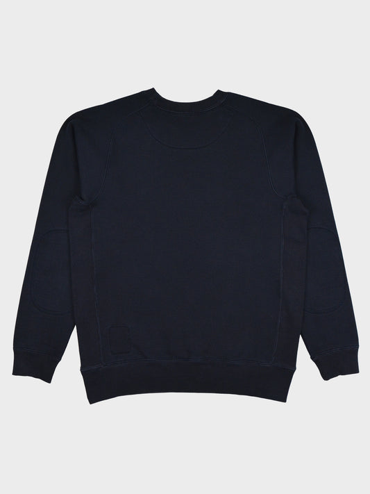 Y-3 - A/W 2003 - logo crewneck (navy) - men's size M
