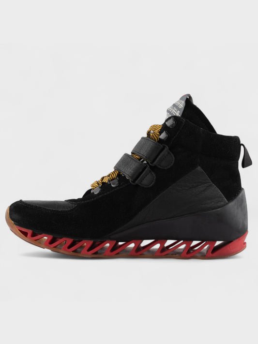 Camper X Bernhard Willhelm - A/W 2012 - Himalayan Ankle Boots (black/red) - size 41