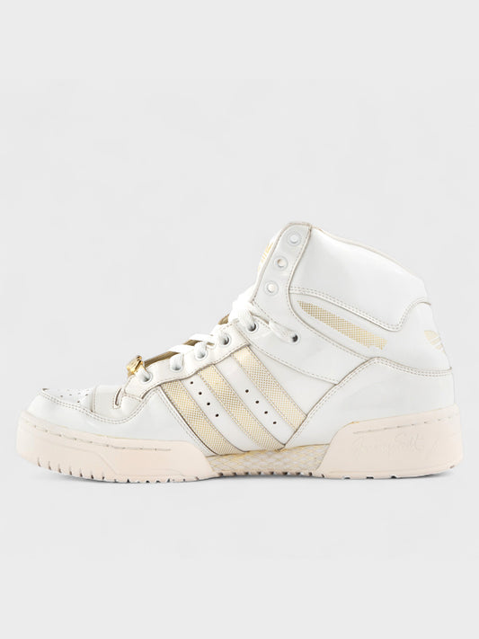 adidas Originals by Jeremy Scott - S/S 2010 - JS Wings (White/Gold) - size 42