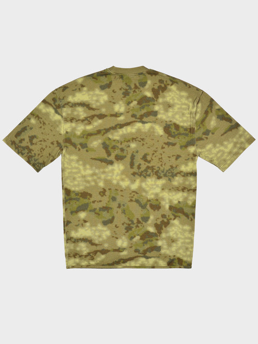 YEEZY Season 3 (2016) - Heavy Knit Tee (Camo) - size XS