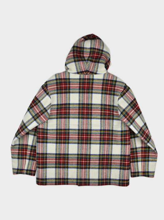 Gosha Rubchinskiy - A/W 2015 - check wool short coat - size M