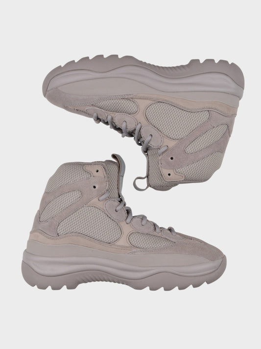 YEEZY Season 7 (2018) - Thick Suede, Mesh and Nubuck Desert Boot (Cinder) - size 42