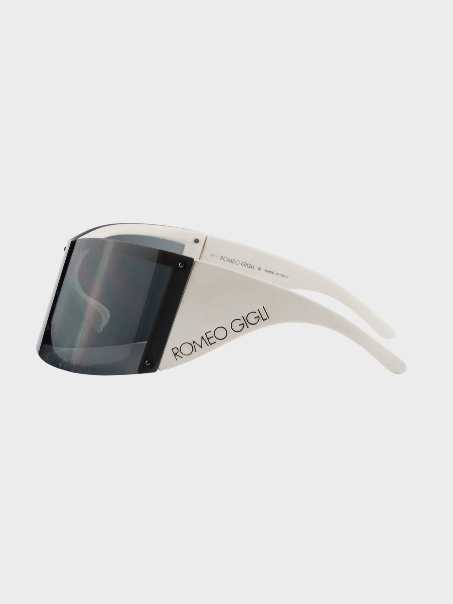Romeo Gigli - 2006 - RG66502 shield sunglasses (white)